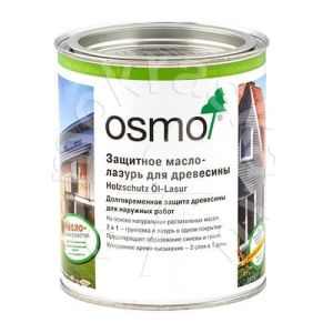 Масло-лазурь OSMO защитное, для наружных работ, Белое / 0,22 литра