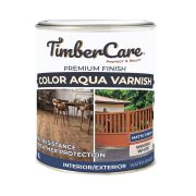 Лак цветной на акриловой основе TimberCare COLOR AQUA VARNISH, Шоколад, 1 литр
