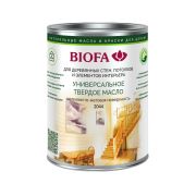 Масло Biofa с твердым воском, универсальное, Мед* / 1 литр