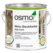 Краска OSMO Holz-Deckfarbe непрозрачная для окон и дверей, Белая / 2,5 литра