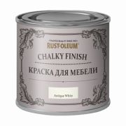 Краска CHALKY для мебели, ультраматовая /0,125л /Белый античный