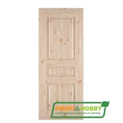 Полотно дверное КЛАССИК, 3 филенки / 90см