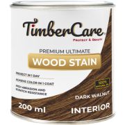 Масло тонирующее TimberCare Wood Stain, Темный орех / 0,2 литра