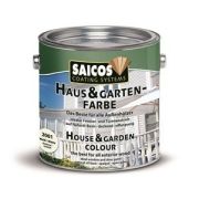 Краска на основе масел Saicos Haus&Garten-Farbe, для наружных работ, Слоновая кость / 0,125 литра (ВВД)
