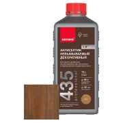 Состав антисептик невымываемый для древесины 435-консервант (коричневый) / 1 литр