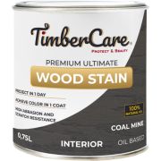 Масло тонирующее TimberCare Wood Stain, Угольная шахта / 0,75 литра