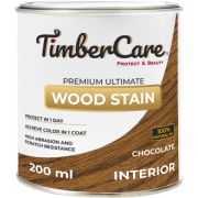 Масло тонирующее TimberCare Wood Stain, Шоколад / 0,2 литра